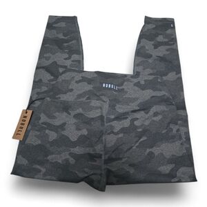 NOBULL Women's High-Rise Camo Leggings - Charcoal Gray
